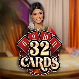 32 Cards by Ezugi, showcased at playfinaa.com – game logo