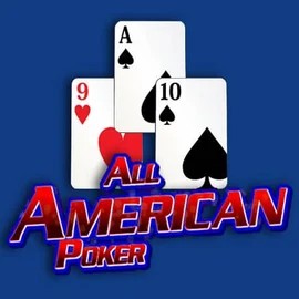 Table Games logo of All American Poker from RTG (Reel Time Gaming) at Playfina Casino