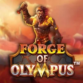 Forge of Olympus slot logo by Pragmatic Play at Playfina Casino