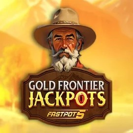 Gold Frontier Jackpots FastPot5 logo by Yggdrasil at Playfina Casino