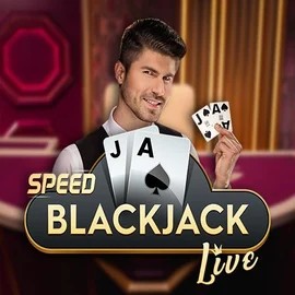 Speed Blackjack online game logo by Pragmatic Play on playfinaa.com