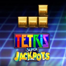 Tetris Super Jackpots logo by WMS Playfina Casino